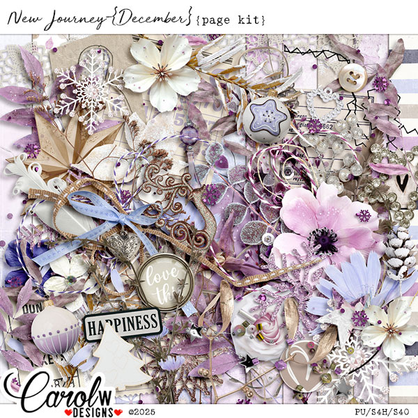 New Journey-{December}-Page Kit