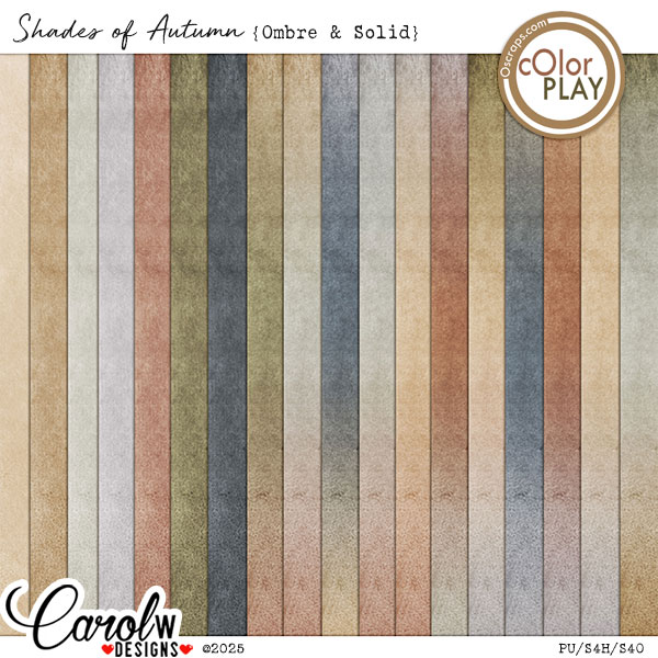 Shades Of Autumn-Ombre & Solid