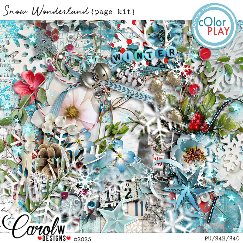 Snow Wonderland-Page Kit