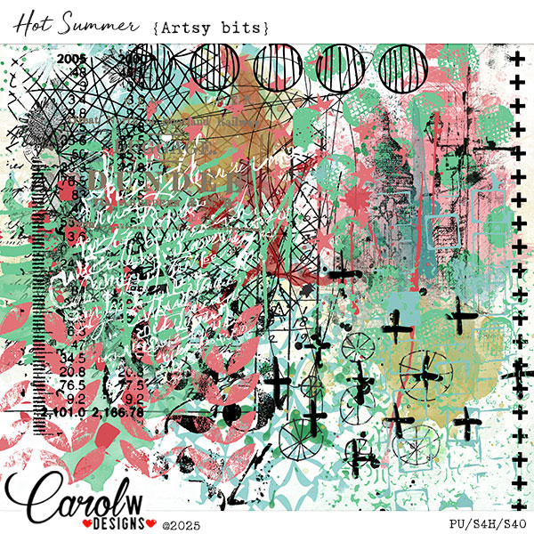 Hot Summer-Artsy bits