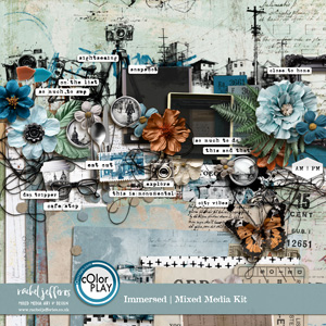 Immersed | Mixed Media Kit by Rachel Jefferies