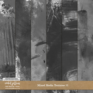 Mixed Media Textures 11 by Rachel Jefferies