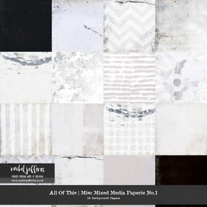 All of This | Misc Mixed Media Paperie Set 1 by Rachel Jefferies