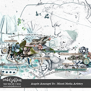 Angels Amongst Us | Mixed Media Artistry by Rachel Jefferies