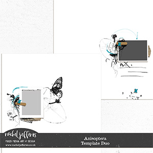 Anisoptera | Template Duo by Rachel Jefferies