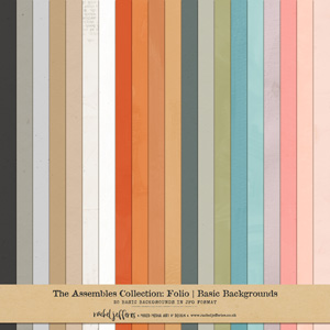 The Assembles Collection: Folio | Basic Backgrounds by Rachel Jefferies
