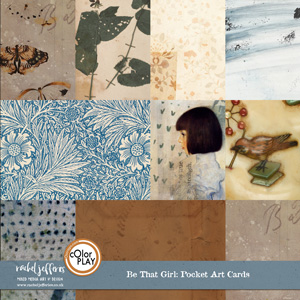 Be That Girl | Pocket Art Cards by Rachel Jefferies