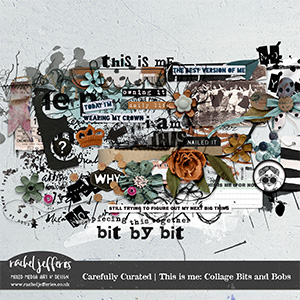 Carefully Curated: This is Me | Collage Bits and Bobs by Rachel Jefferies
