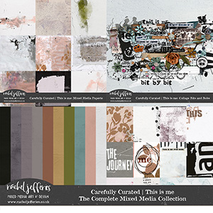 Carefully Curated: This is Me | The Complete Mixed Media Collection by Rachel Jefferies