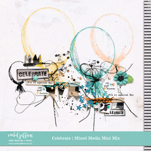 Celebrate | Mixed Media Mini Mix by Rachel Jefferies