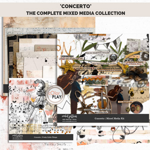 Concerto | The Complete Mixed Media Collection by Rachel Jefferies
