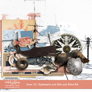 JUN 23 | Ephemera Bits and Bobs Kit by Rachel Jefferies