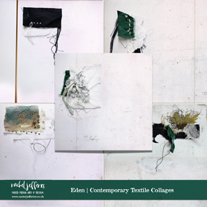 Eden | Contemporary Textile Collages by Rachel Jefferies