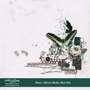 Eden | Mixed Media Mini Mix by Rachel Jefferies