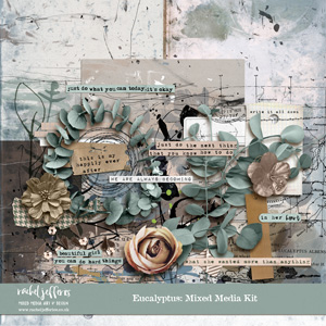 Eucalyptus | Mixed Media Kit by Rachel Jefferies