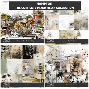 Hampton | The Complete Mixed Media Collection by Rachel Jefferies
