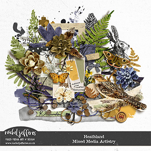 Heathland | Mixed Media Artistry by Rachel Jefferies