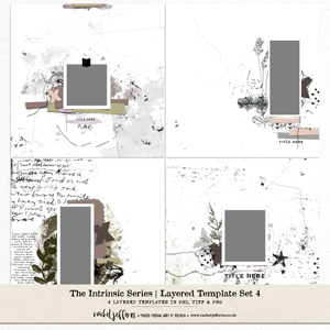 The Intrinsic Series | Layered Template Set 4 by Rachel Jefferies The Intrinsic Series | Layered Template Set 4 by Rachel Jefferies