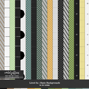 Lived In | Basic Backgrounds by Rachel Jefferies