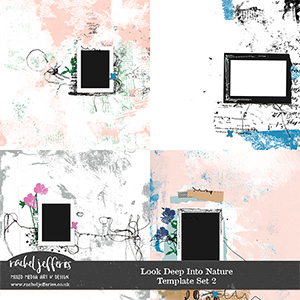 Look Deep Into Nature | Template Set 2 by Rachel Jefferies