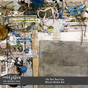 Oh Yes You Can | Mixed Media Kit by Rachel Jefferies