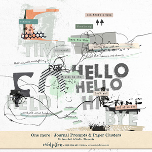 One More | Journal Prompts & Paper Clusters by Rachel Jefferies 