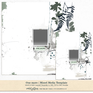 One More | Mixed Media Template by Rachel Jefferies