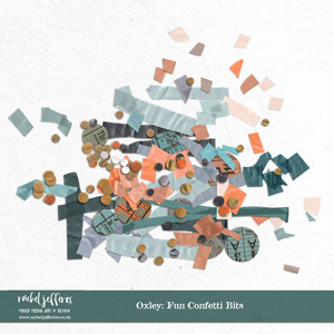 Oxley | Fun Confetti Bits by Rachel Jefferies