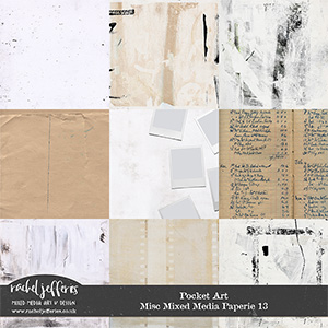 Pocket Art | Misc Mixed Media Paperie 13 by Rachel Jefferies