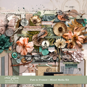 Past To Present | Mixed Media Kit by Rachel Jefferies