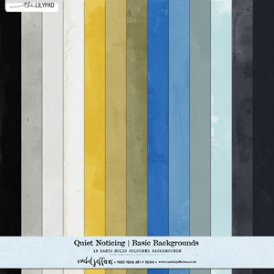 Quiet Noticing | Basic Backgrounds by Rachel Jefferies