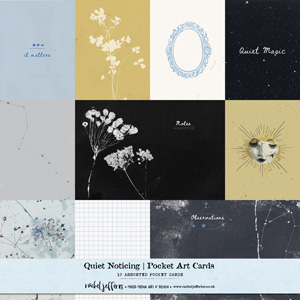 Quiet Noticing | Pocket Art Cards by Rachel Jefferies