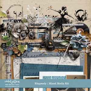 Rhapsody | Mixed Media Kit by Rachel Jefferies