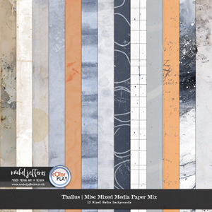 Thallus | Misc Mixed Media Paper Mix by Rachel Jefferies