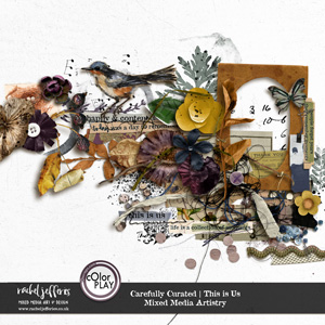Carefully Curated: This is Us | Mixed Media Artistry by Rachel Jefferies