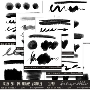 CU Ink Brushes Bundle 01