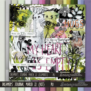 Dreamers Journal March 2022 Kit