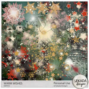 Warm Wishes Artsy by Sekada Designs 