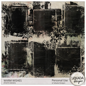 Warm Wishes Masks by Sekada Designs  