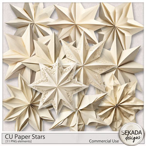 CU Papers Stars by Sekada Designs 