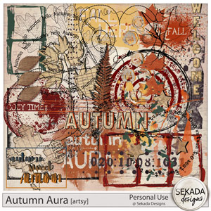 Autumn Aura Artsy by Sekada Designs
