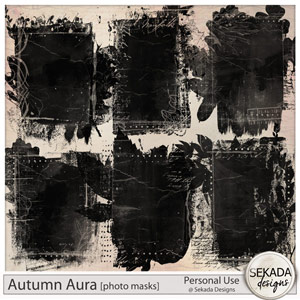 Autumn Aura Photo Masks by Sekada Designs 