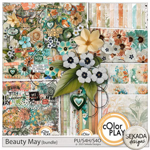 Beauty May Bundle by Sekada Designs