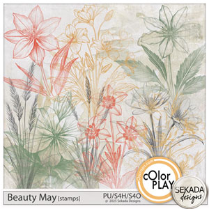 Beauty May Stamps by Sekada Designs