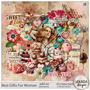 Best Gifts For Woman Add On Elements  by Sekada Designs