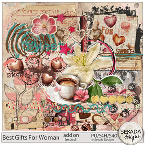 Best Gifts For Woman Add On Extras  by Sekada Designs 