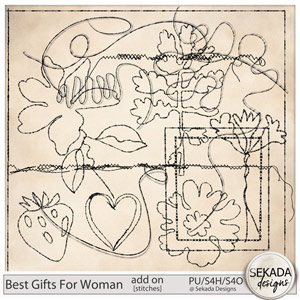 Best Gifts For Woman Add On Stitches  by Sekada Designs