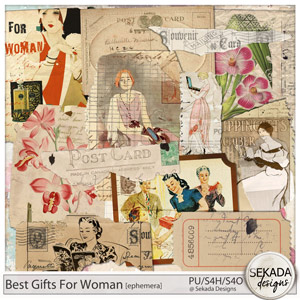 Best Gifts For Woman Ephemera by Sekada Designs