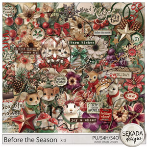 Before the Seasone Kit by Sekada Designs