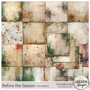 Before the Seasone Mix Papers by Sekada Designs 